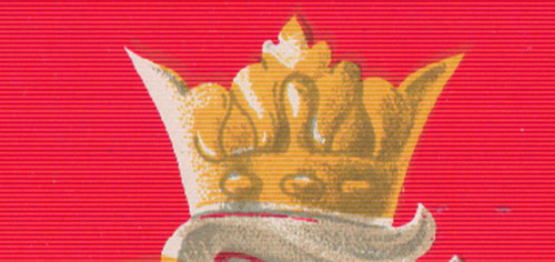 korona w godle proj. Kamińskiego, 1927 r.