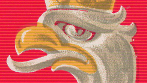 fragment godła Orzeł Biały z roku 1927