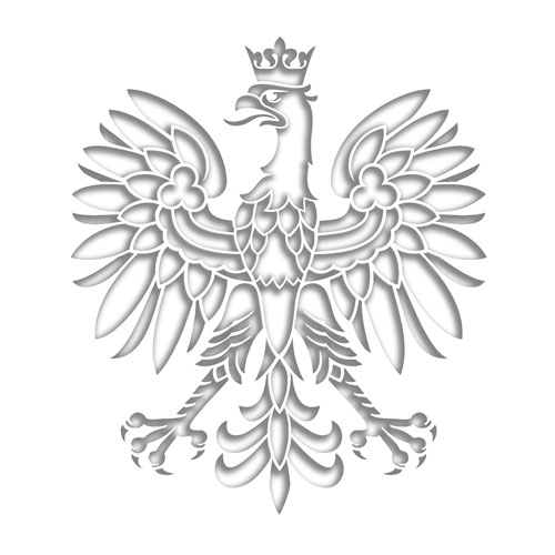 szablon orła