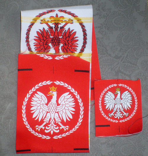 Godło bez czarnego rysunku, rewers