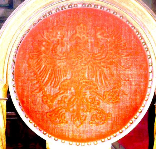 obicia żakardowe foteli Hohenzolenberg 2