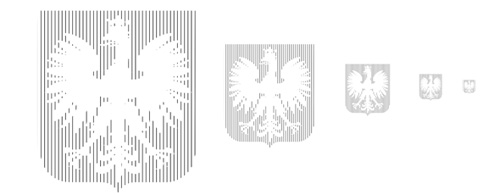 szrafowanie herbu dla minimalnych wielkości