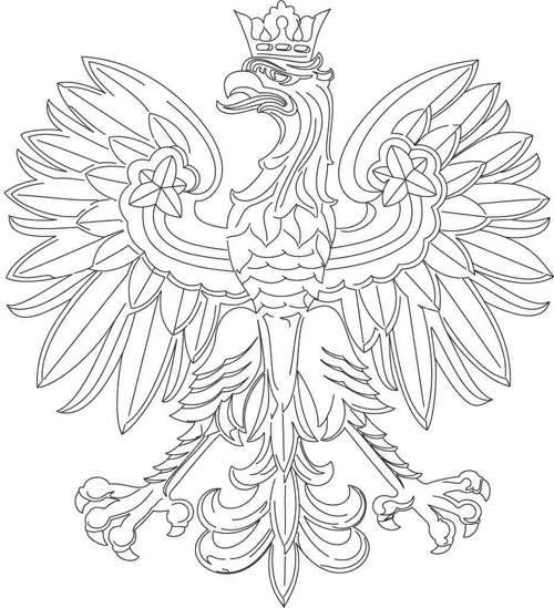 orzeł ze strony Kancelarii Premiera (wzmocniony)