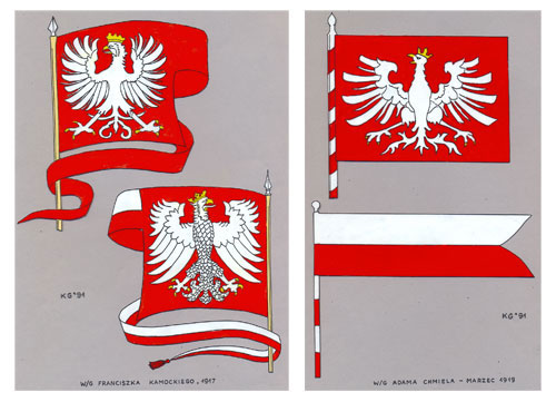 Propozycje F. Kamockiego i A. Chmiela z 1917 r. – rekonstrukcja barwna KJG 1991
