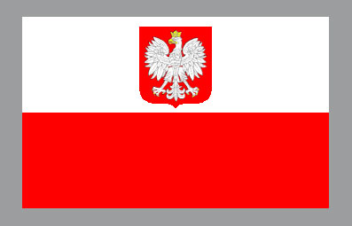 Flaga przedstawicielstw dyplomatycznych RP (symbol państwa wobec zagranicy)