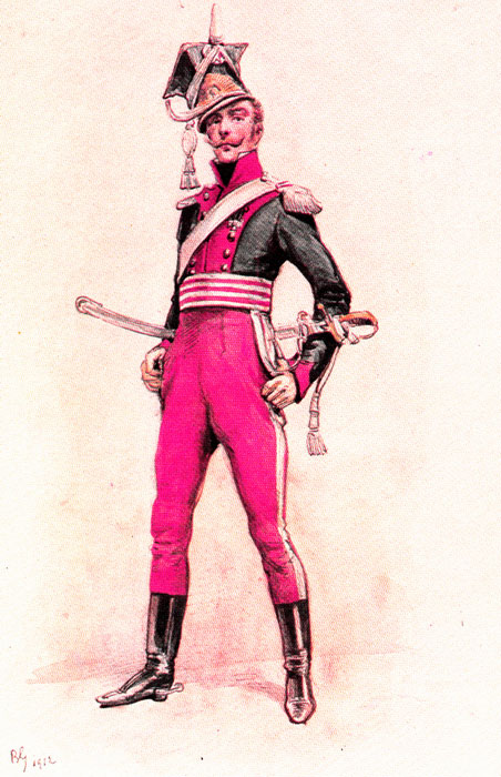 w amarantach i granatach