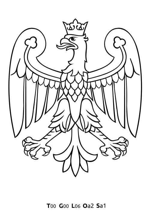 orzeł ze zmienionymi modułami